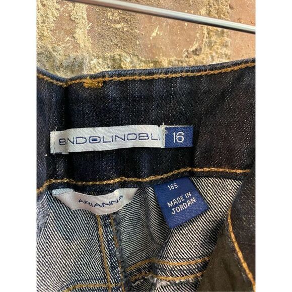 BandolinoBlu Denim Arianna Curvy Hip True Boot Cut Jeans Women’s Size - Picture 10 of 11